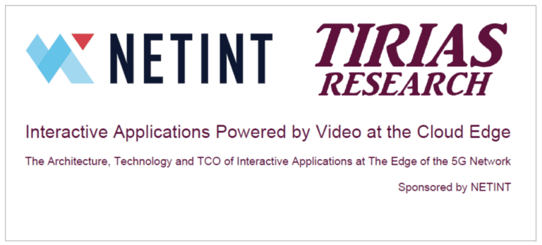 2 interactive applications powered by video at the cloud edge