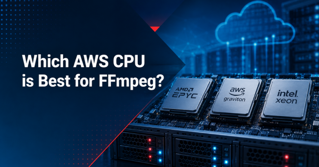 Comparison of AMD EPYC, AWS Graviton, and Intel Xeon processors for video encoding workloads