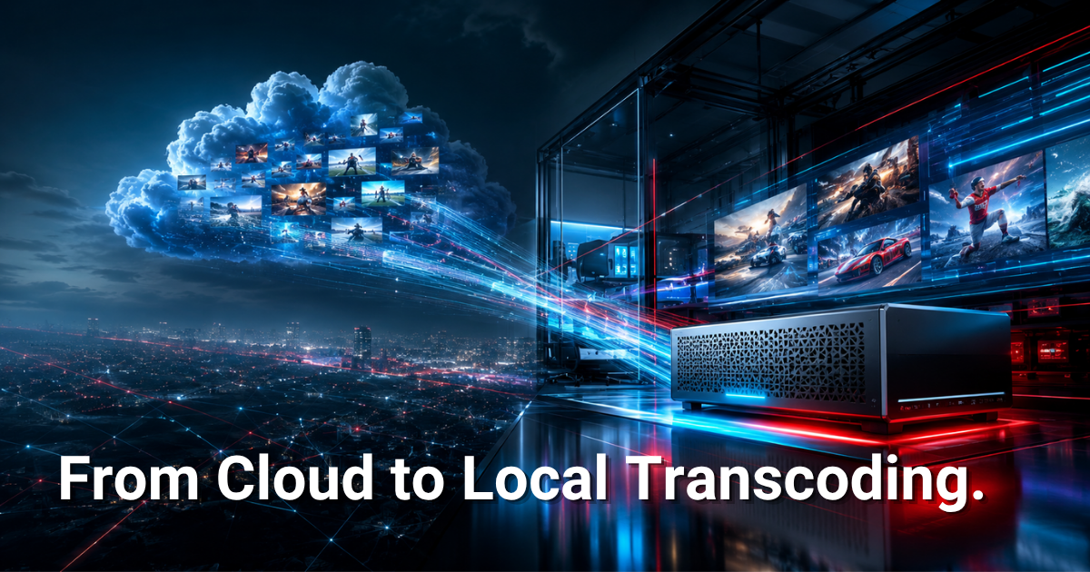 Video streams moving from cloud to edge device.