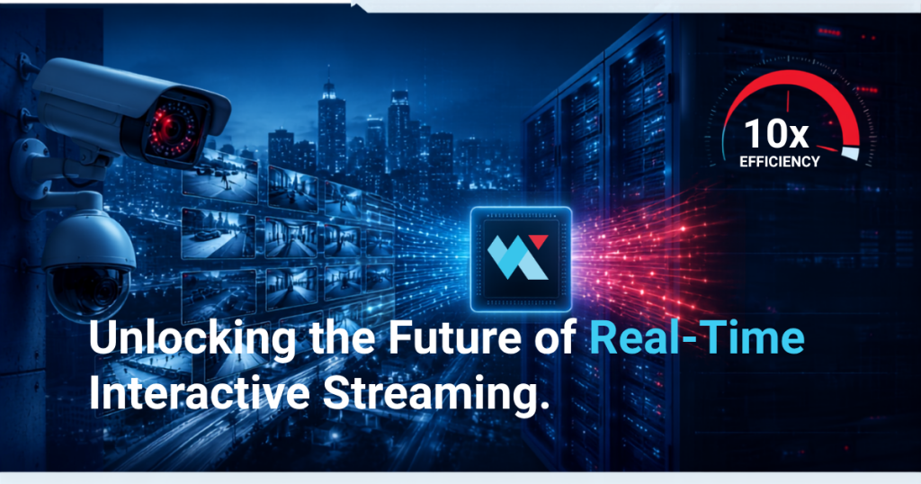 Real-time video streams processed with high efficiency.