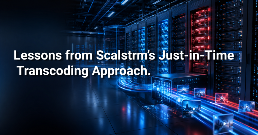 Servers dynamically processing streams on demand.