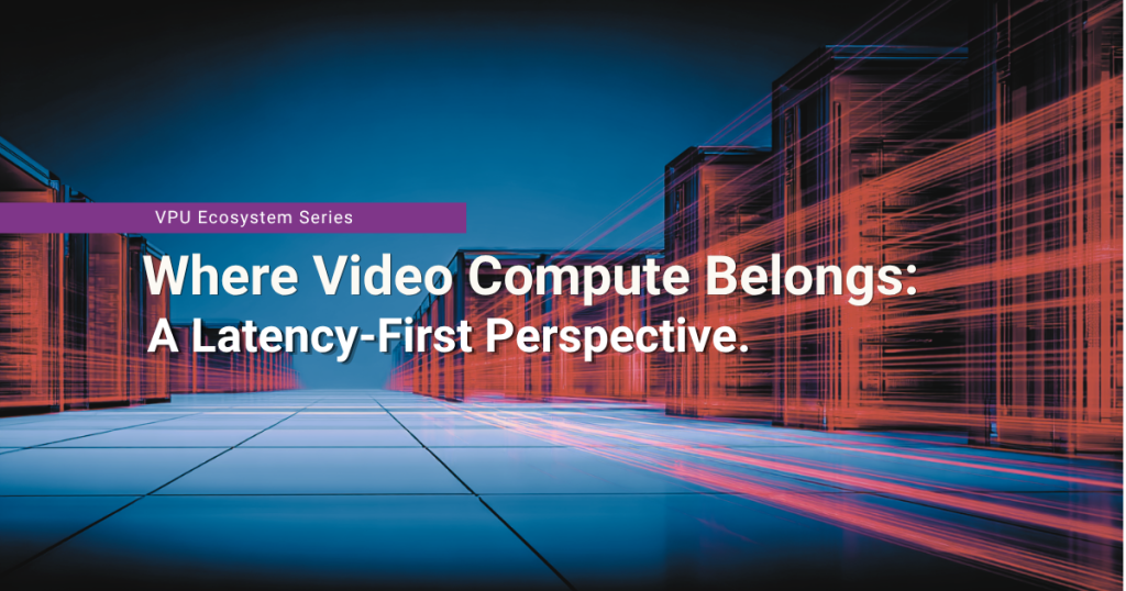 Optimized data paths for low-latency video processing.