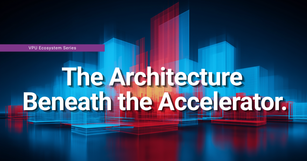 Abstract visualization of underlying architecture powering hardware video acceleration
